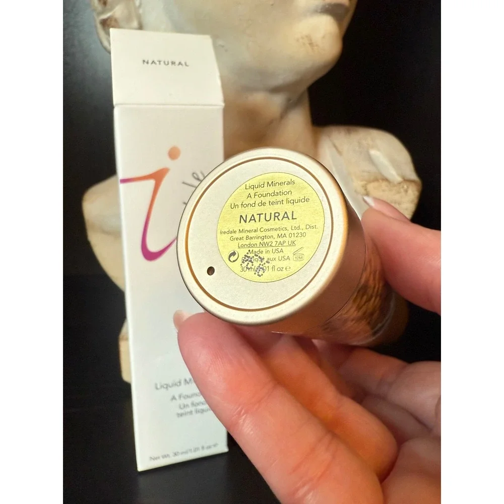 Jane Iredale Liquid Minerals A Foundation Natural 30ml 1.01 fl‎ oz New in Box